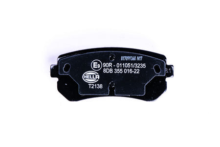 HELLA Brakes DISC BRAKE PAD SET - 355016221