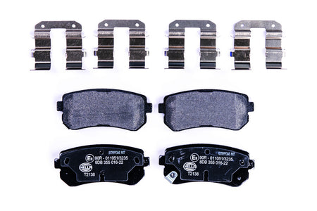 HELLA Brakes DISC BRAKE PAD SET - 355016221