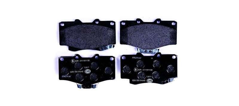 HELLA Brakes DISC BRAKE PAD SET - 355016401