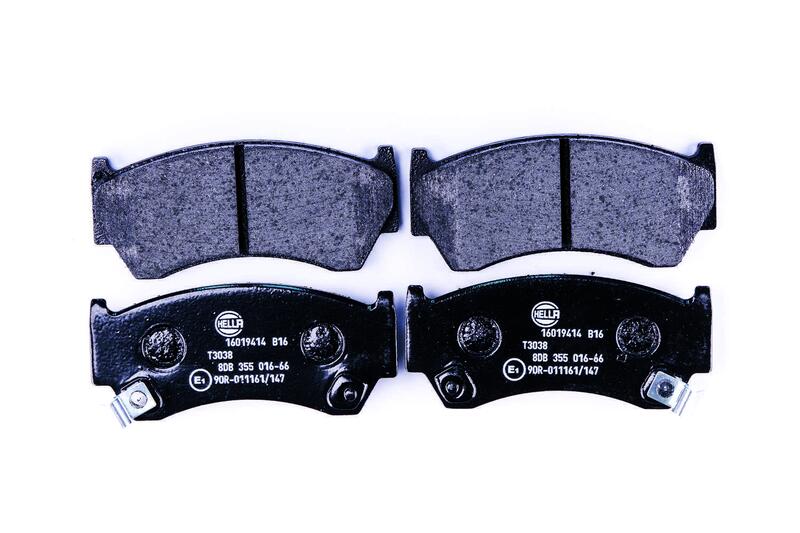 HELLA Brakes DISC BRAKE PAD SET - 355016661