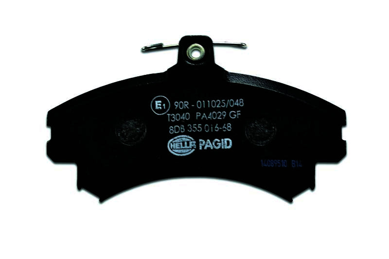 HELLA Brakes DISC BRAKE PAD SET - 355016681