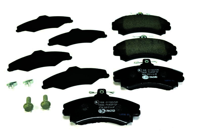 HELLA Brakes DISC BRAKE PAD SET - 355016681