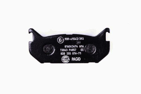 HELLA Brakes DISC BRAKE PAD SET - 355016711