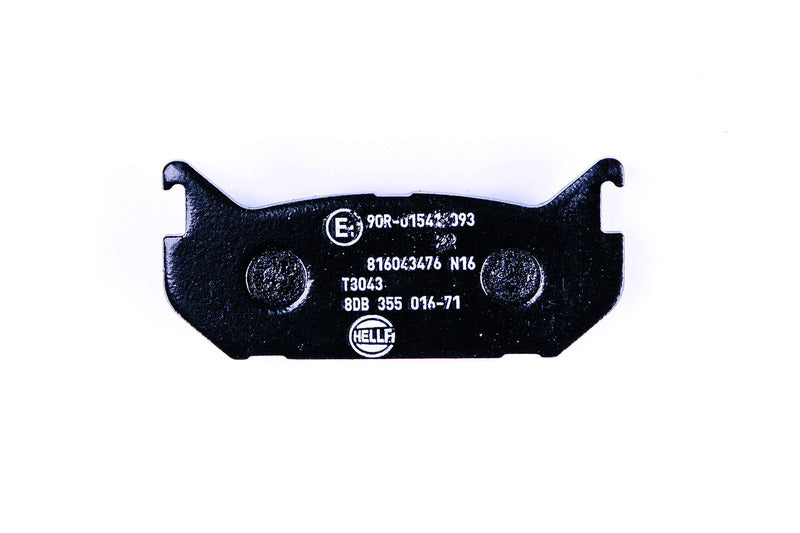 HELLA Brakes DISC BRAKE PAD SET - 355016711