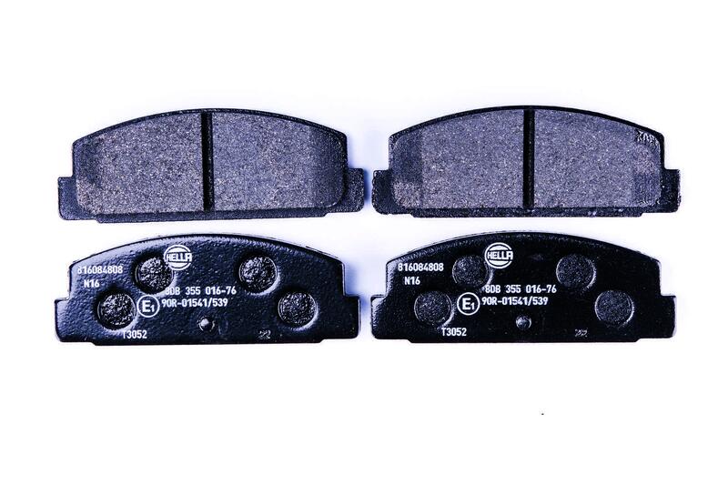 HELLA Brakes DISC BRAKE PAD SET - 355016761