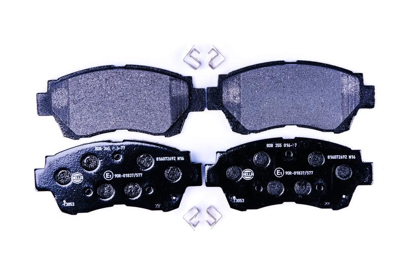 HELLA Brakes DISC BRAKE PAD SET - 355016771