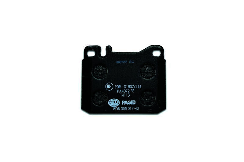 HELLA Brakes DISC BRAKE PAD SET - 355017431