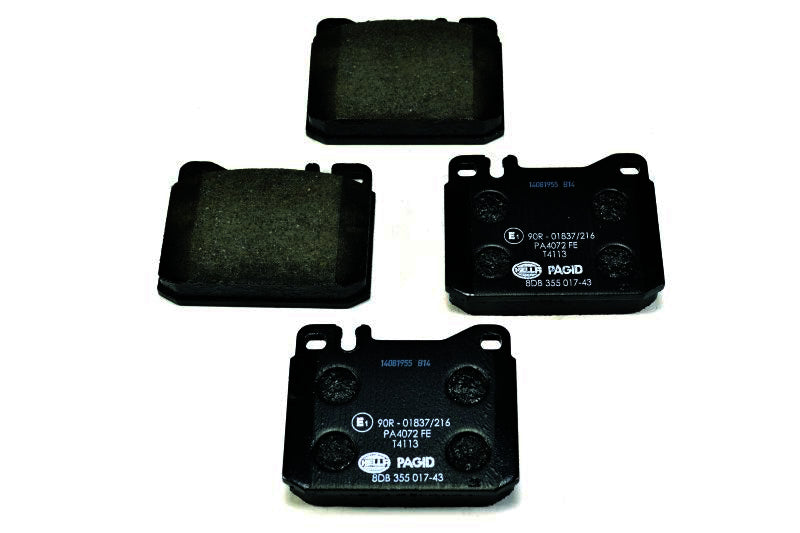 HELLA Brakes DISC BRAKE PAD SET - 355017431