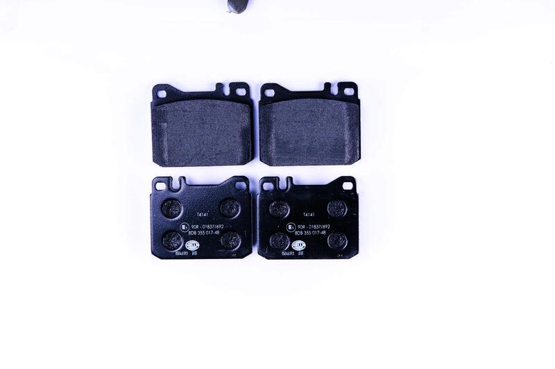 HELLA Brakes DISC BRAKE PAD SET - 355017481
