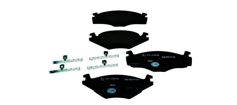 HELLA Brakes DISC BRAKE PAD SET - 355017501