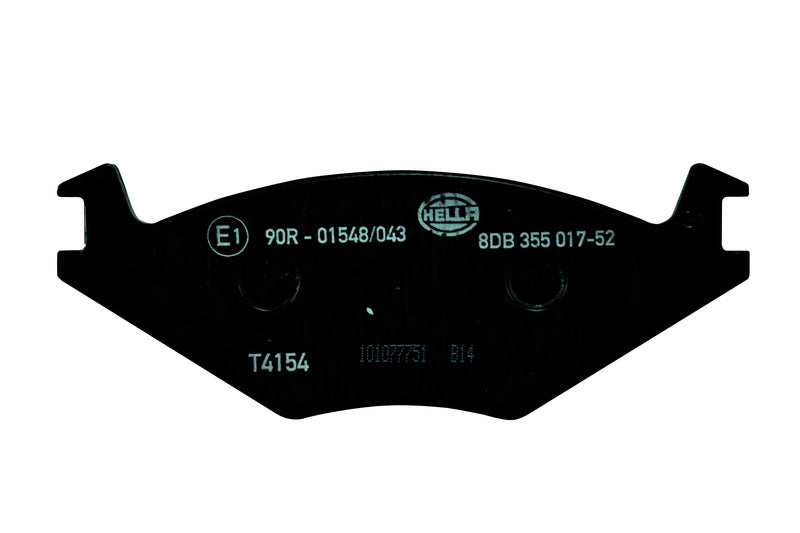 HELLA Brakes DISC BRAKE PAD SET - 355017521