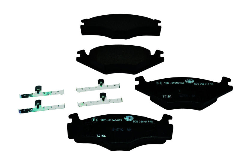 HELLA Brakes DISC BRAKE PAD SET - 355017521