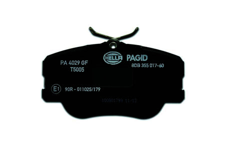 HELLA Brakes DISC BRAKE PAD SET - 355017601