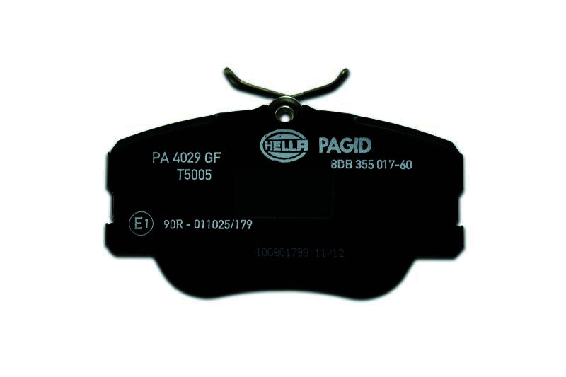 HELLA Brakes DISC BRAKE PAD SET - 355017601