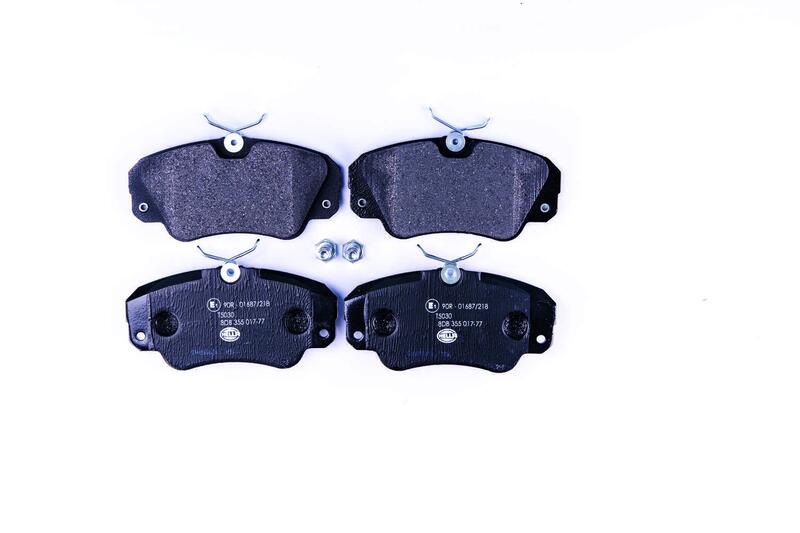 HELLA Brakes DISC BRAKE PAD SET - 355017771