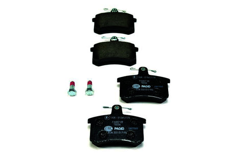 HELLA Brakes DISC BRAKE PAD SET - 355017951