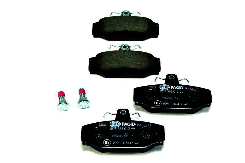 HELLA Brakes DISC BRAKE PAD SET - 355017991