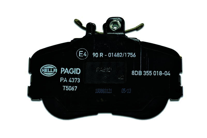 HELLA Brakes DISC BRAKE PAD SET - 355018041
