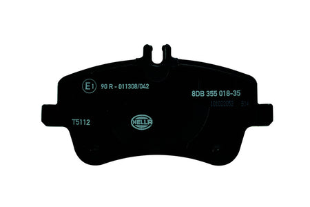 HELLA Brakes DISC BRAKE PAD SET - 355018351