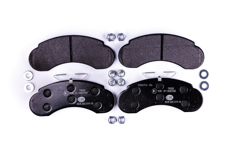 HELLA Brakes DISC BRAKE PAD SET - 355019101