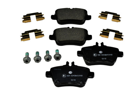 HELLA Brakes DISC BRAKE PAD SET - 355019641