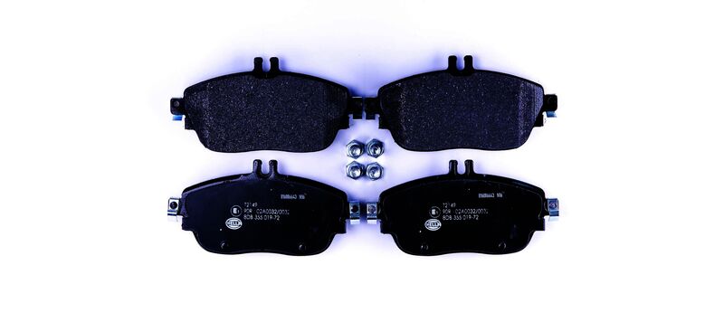 HELLA Brakes DISC BRAKE PAD SET - 355019721