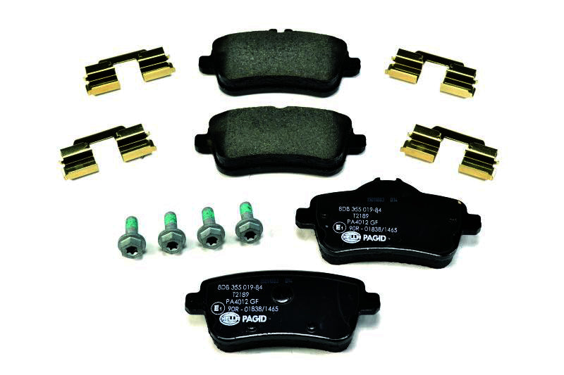 HELLA Brakes DISC BRAKE PAD SET - 355019841
