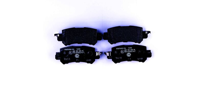 HELLA Brakes DISC BRAKE PAD SET - 355020151