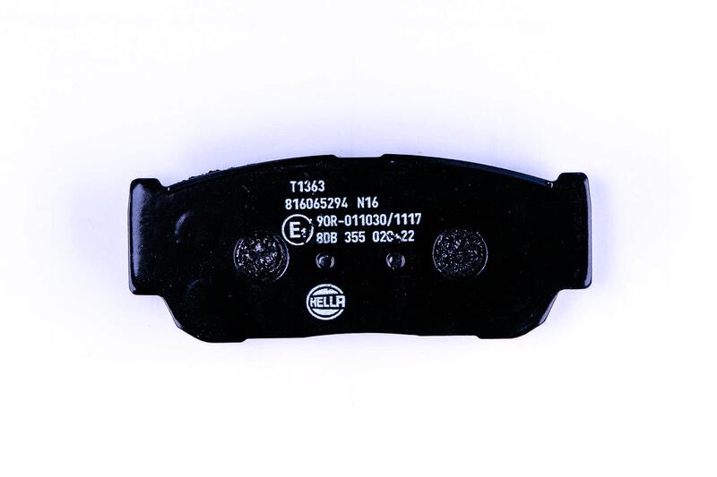 HELLA Brakes DISC BRAKE PAD SET - 355020221