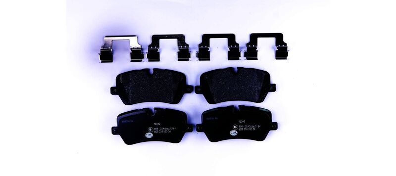 HELLA Brakes DISC BRAKE PAD SET - 355020361