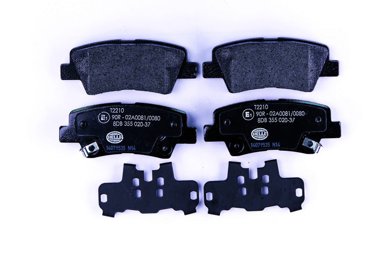 HELLA Brakes DISC BRAKE PAD SET - 355020371