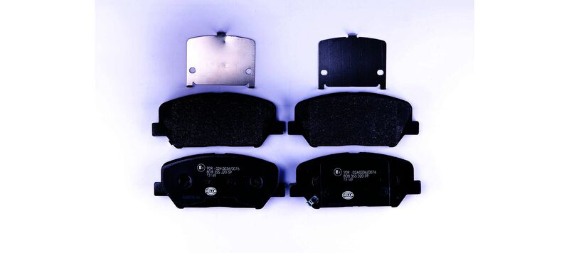 HELLA Brakes DISC BRAKE PAD SET - 355020591