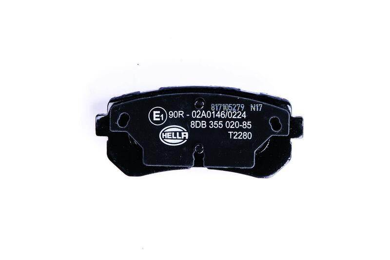 HELLA Brakes DISC BRAKE PAD SET - 355020851