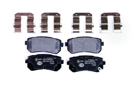 HELLA Brakes DISC BRAKE PAD SET - 355020851