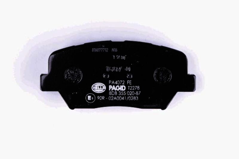 HELLA Brakes DISC BRAKE PAD SET - 355020871