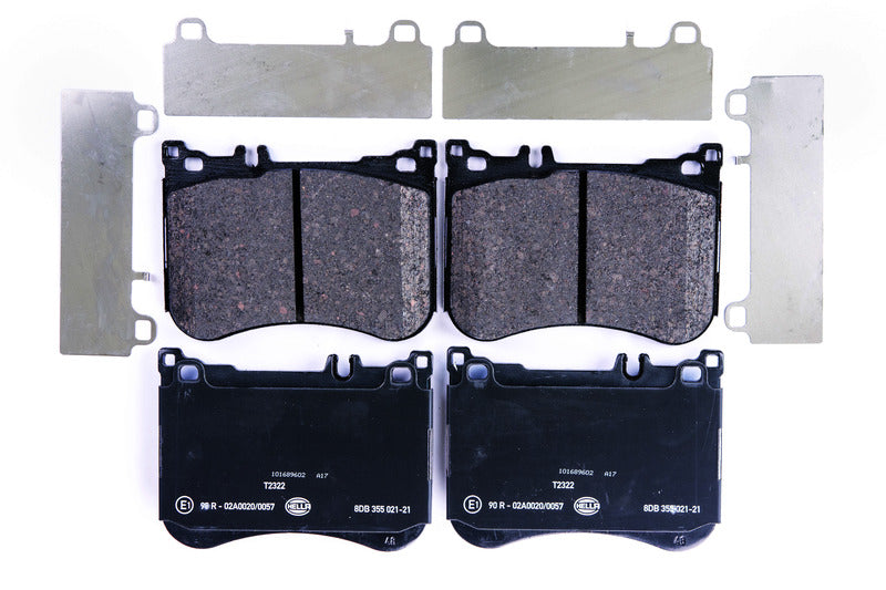 HELLA Brakes DISC BRAKE PAD SET - 355021211