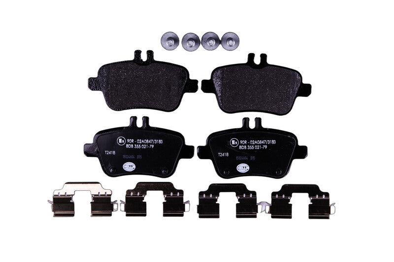 HELLA Brakes DISC BRAKE PAD SET - 355021791