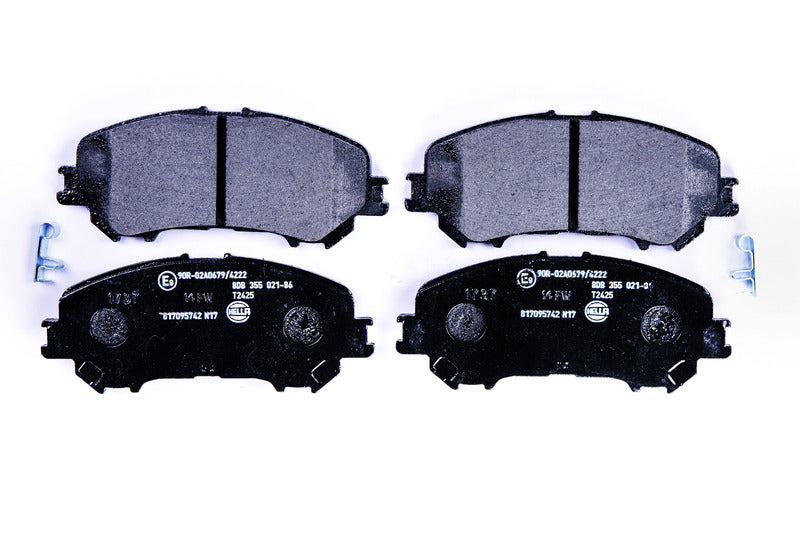 HELLA Brakes DISC BRAKE PAD SET - 355021861