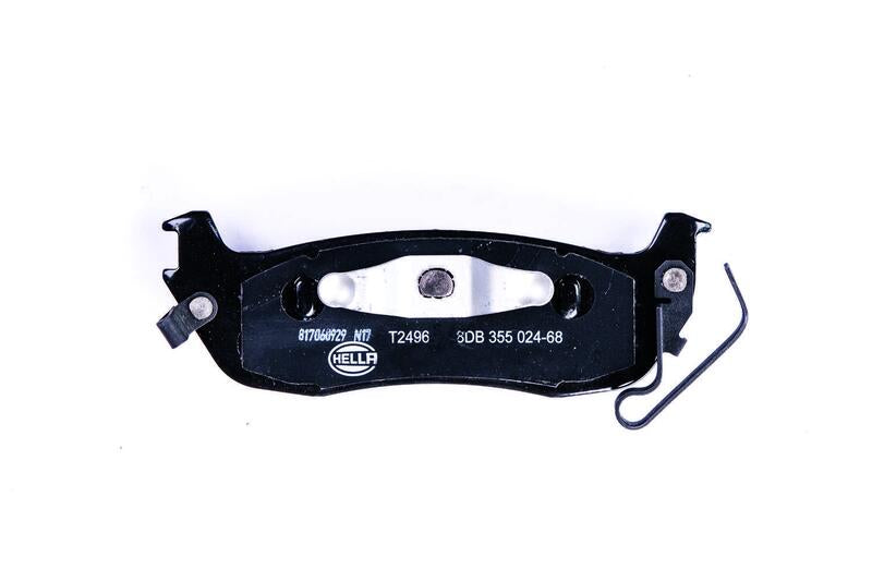 HELLA Brakes DISC BRAKE PAD SET - 355024681