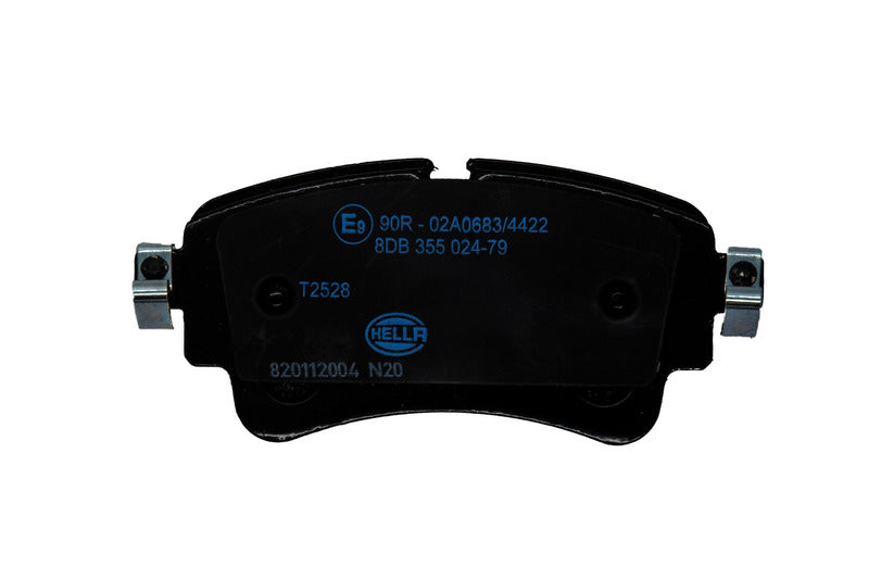 HELLA Brakes DISC BRAKE PAD SET - 355024791
