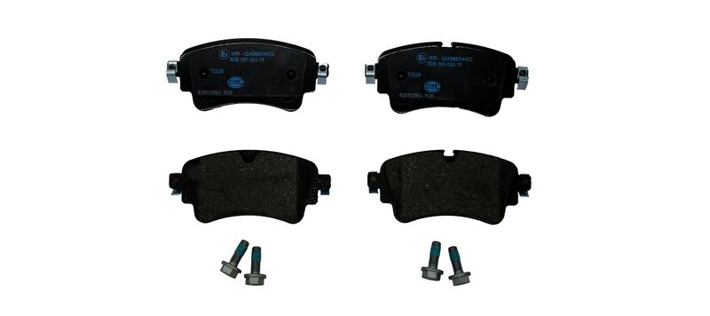 HELLA Brakes DISC BRAKE PAD SET - 355024791
