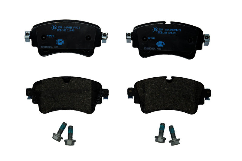 HELLA Brakes DISC BRAKE PAD SET - 355024791