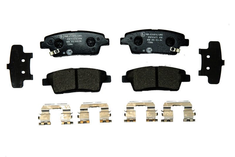 HELLA Brakes DISC BRAKE PAD SET - 355024841