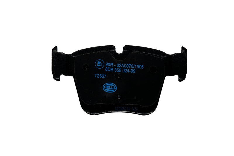HELLA Brakes DISC BRAKE PAD SET - 355024991