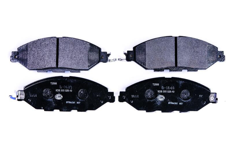 HELLA Brakes DISC BRAKE PAD SET - 355025101