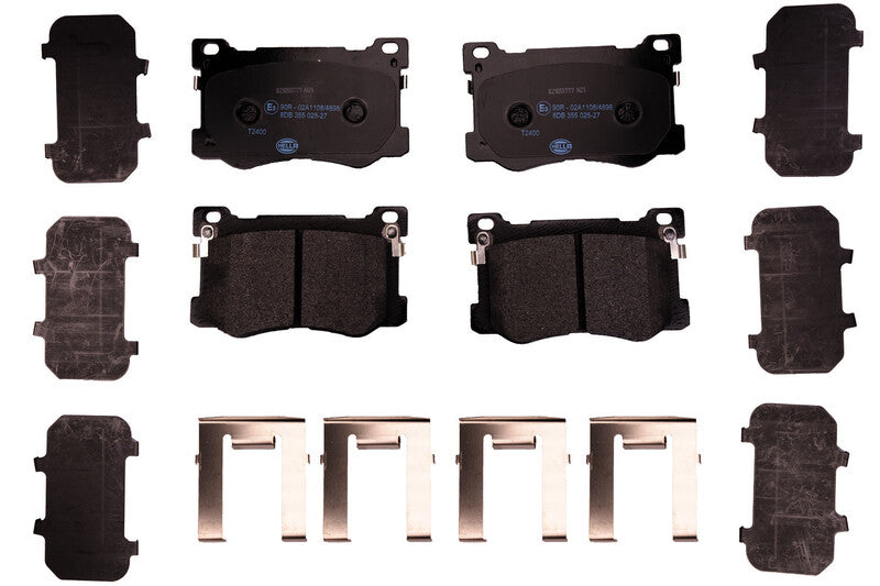 HELLA Brakes DISC BRAKE PAD SET - 355025271
