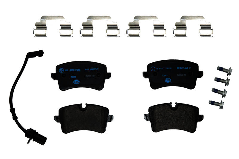 HELLA Brakes DISC BRAKE PAD SET - 355025311