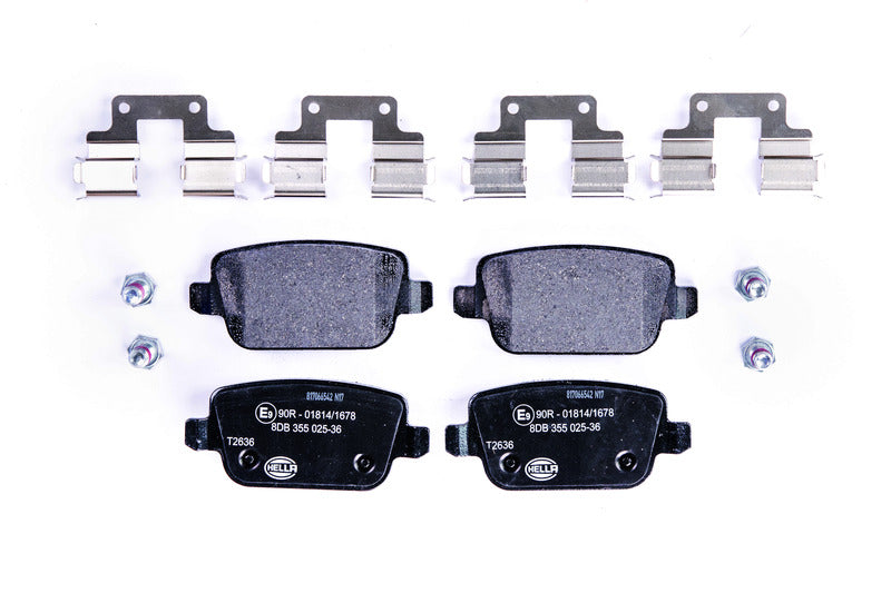 HELLA Brakes DISC BRAKE PAD SET - 355025361