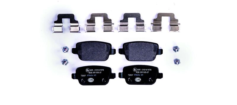 HELLA Brakes DISC BRAKE PAD SET - 355025371