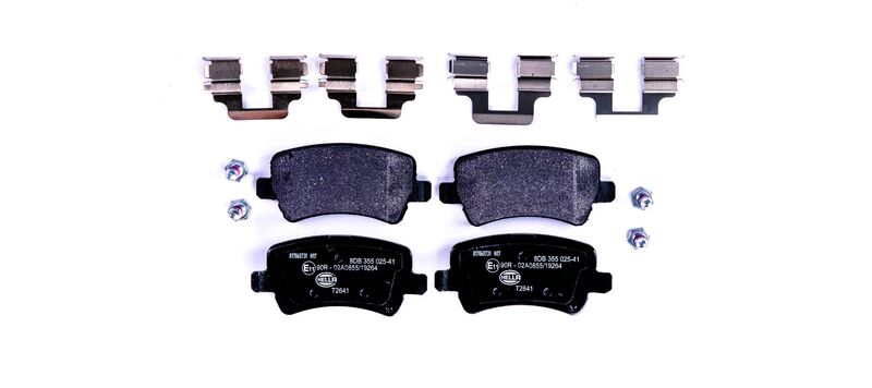 HELLA Brakes DISC BRAKE PAD SET - 355025411